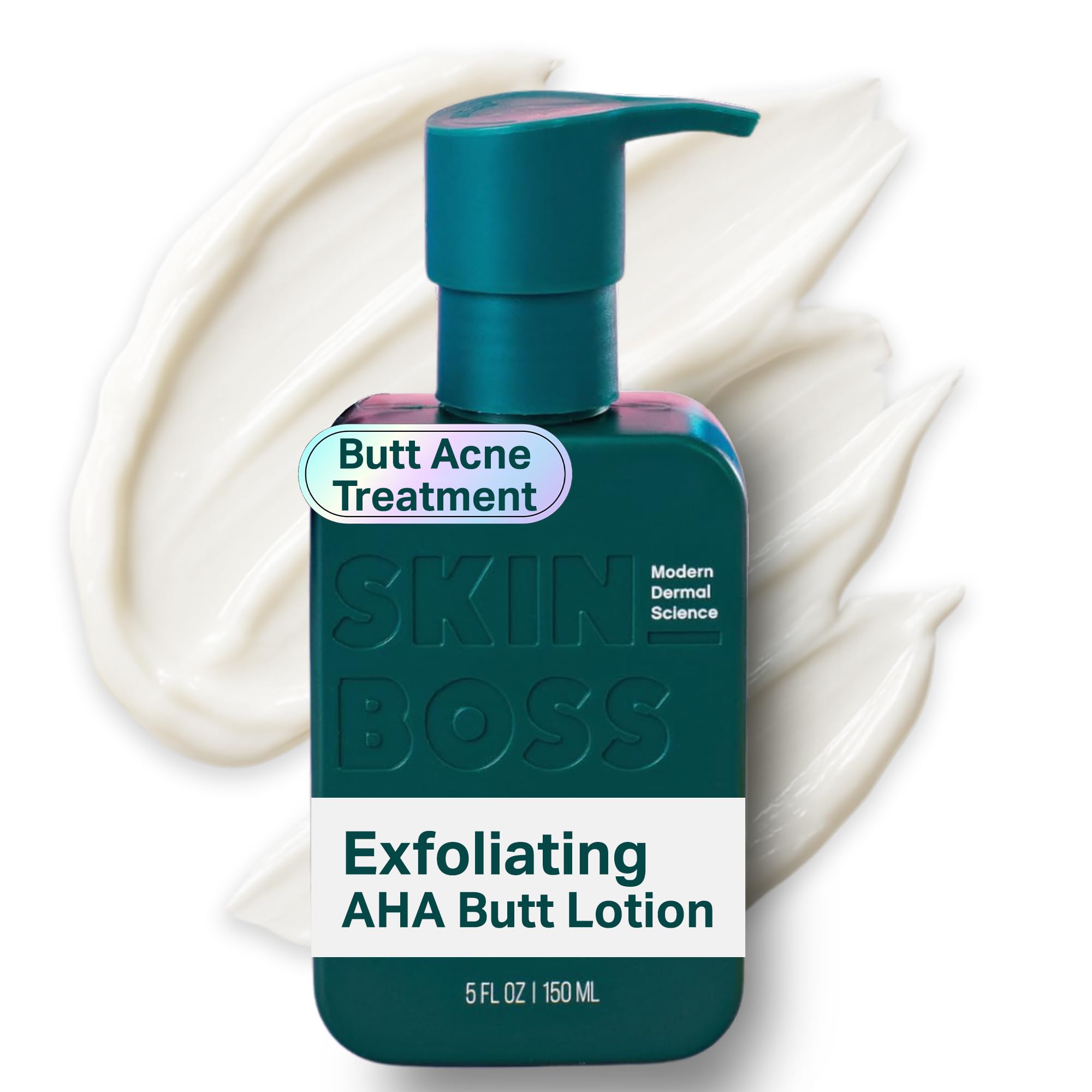 Lotion SKINBOSS Corps emballage élégant, prêt pour votre routine beauté.