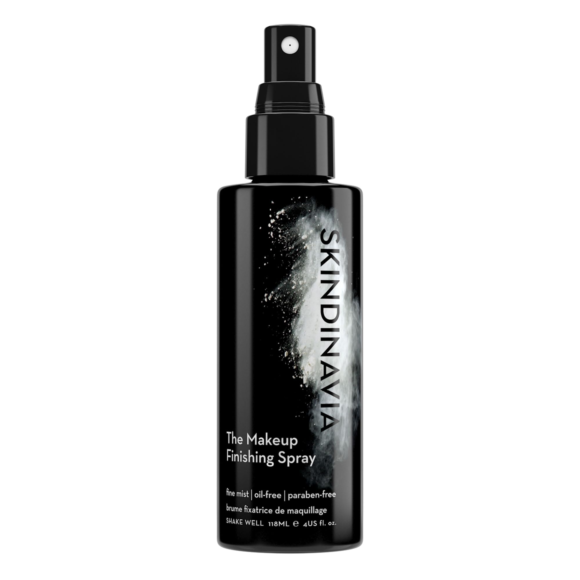 Skindinavia spray finisseur maquillage, bouteille 4oz, fixation durable pour votre look.