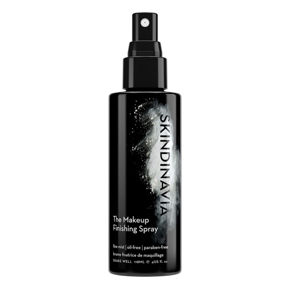 Skindinavia spray finisseur maquillage, bouteille 4oz, fixation durable pour votre look.