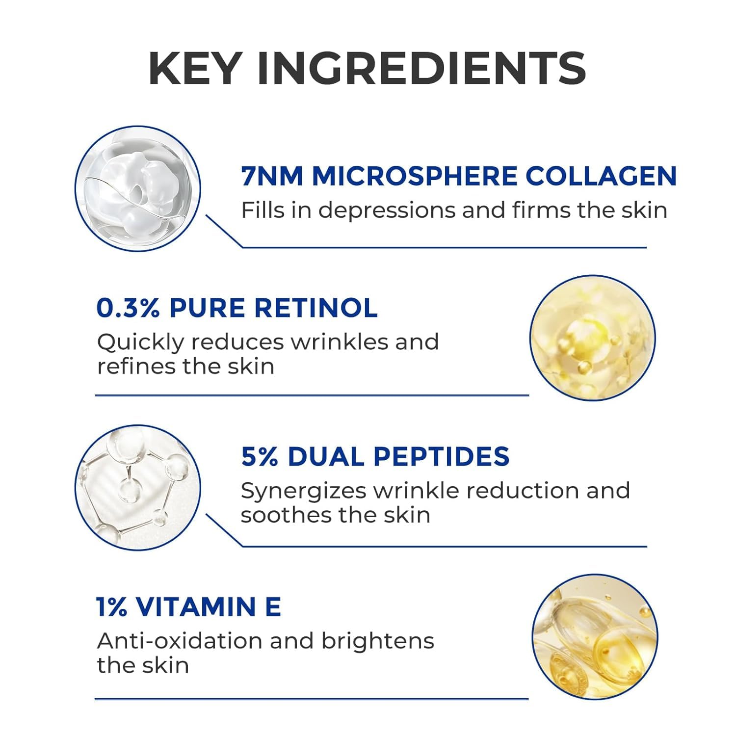 SKINERSE Sérum rétinol zéro-trois pourcent, équilibre sécurité et efficacité pour les ridules.