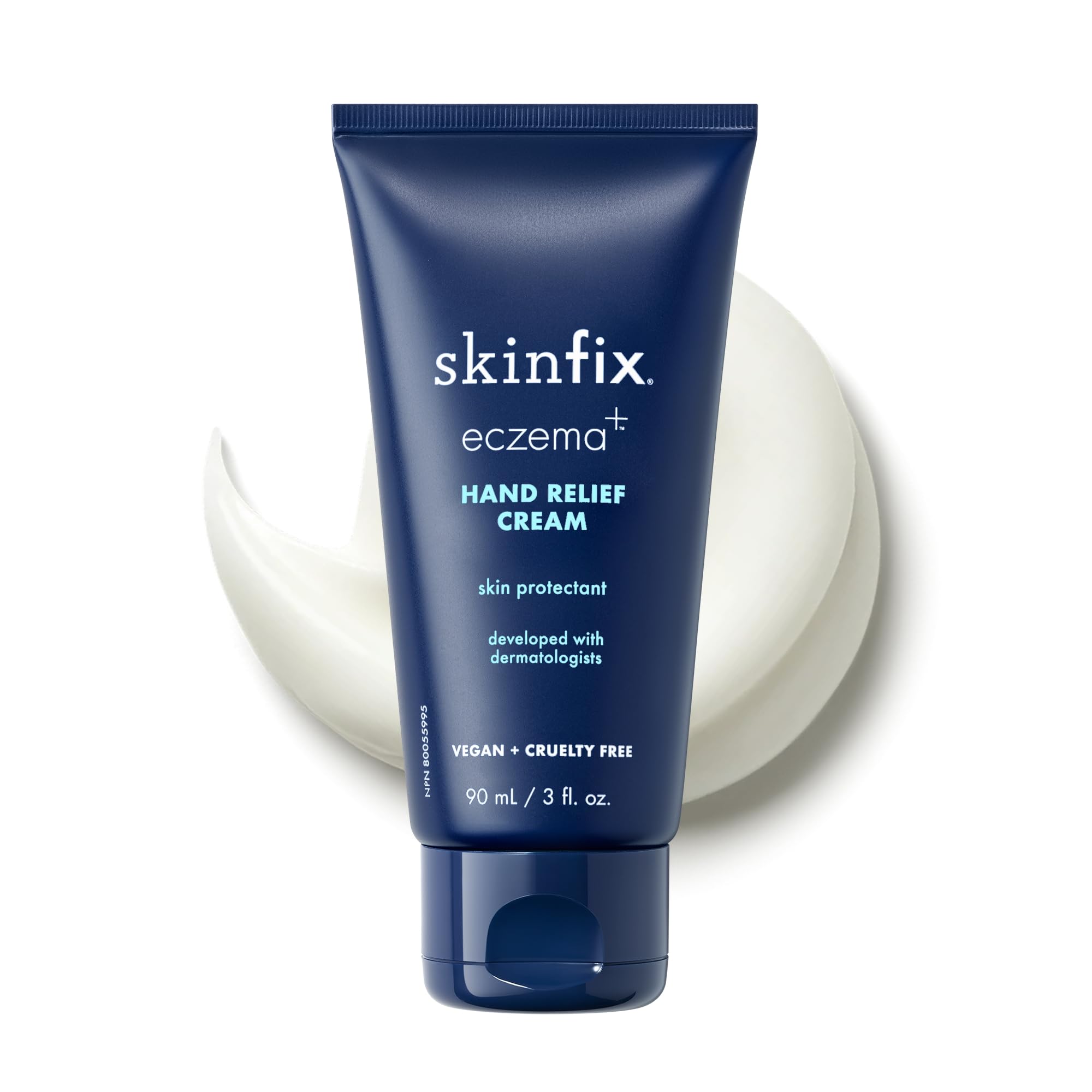 Skinfix Crème Mains Relief - bouteille, hydratation rapide pour peaux sensibles