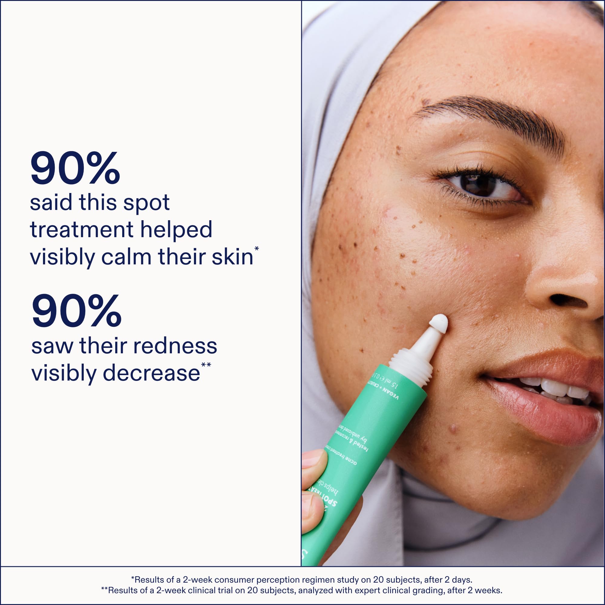 Skinfix 2% BHA Spot Treatment – emballage compact et pratique.