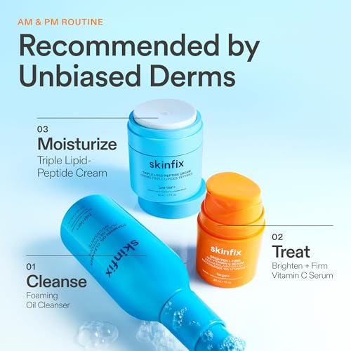 Formulé sans parfum et sans irritants, Skinfix Brighten + Firm convient aux peaux sensibles.