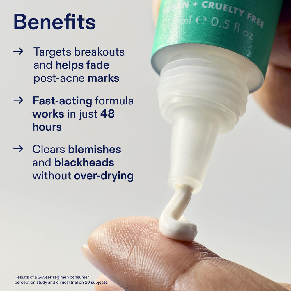 Skinfix 2% BHA Spot Treatment – symbole vegan et cruelty-free.
