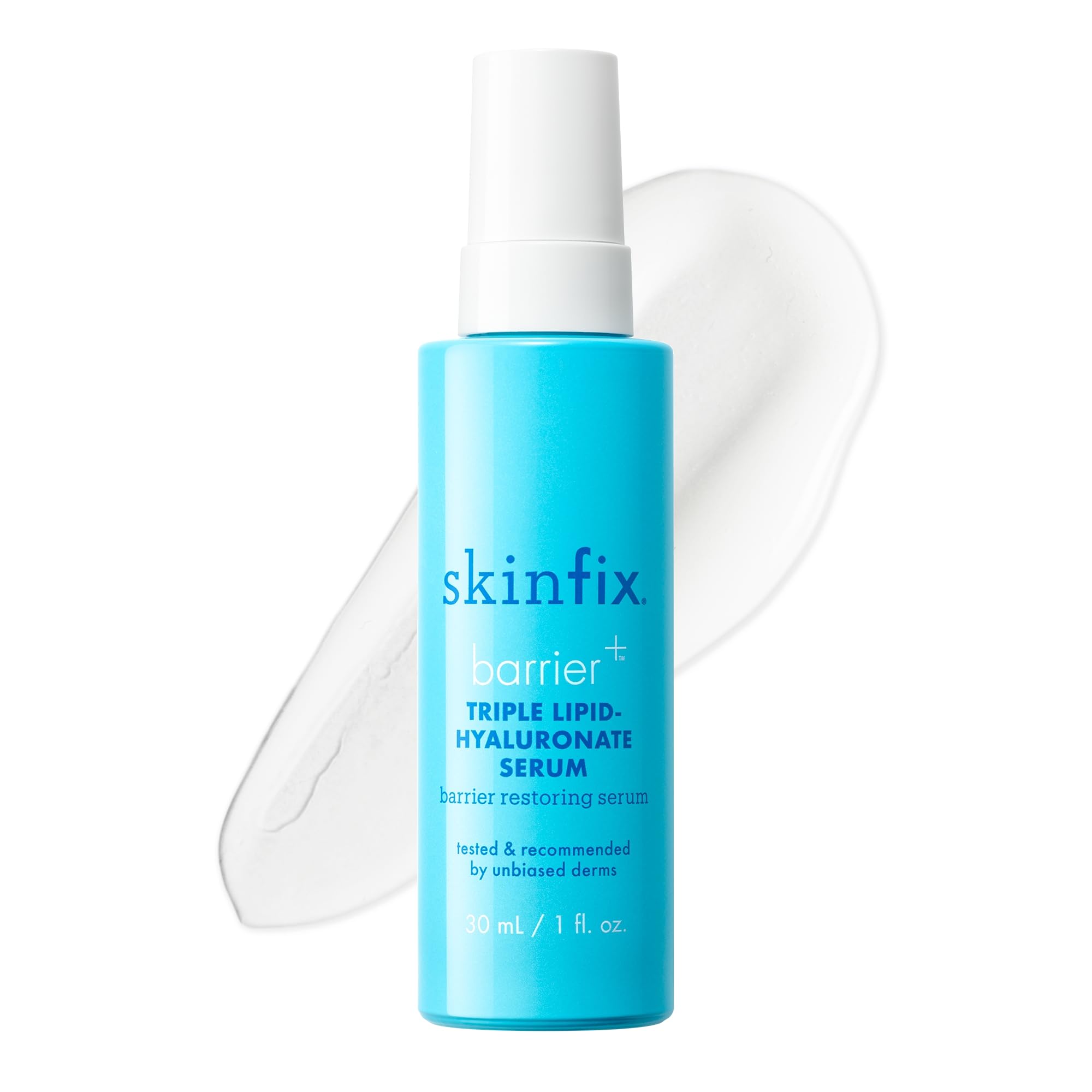 Sérum Skinfix Triple Lipides et Hyaluronate dans sa bouteille, hydratation longue durée.