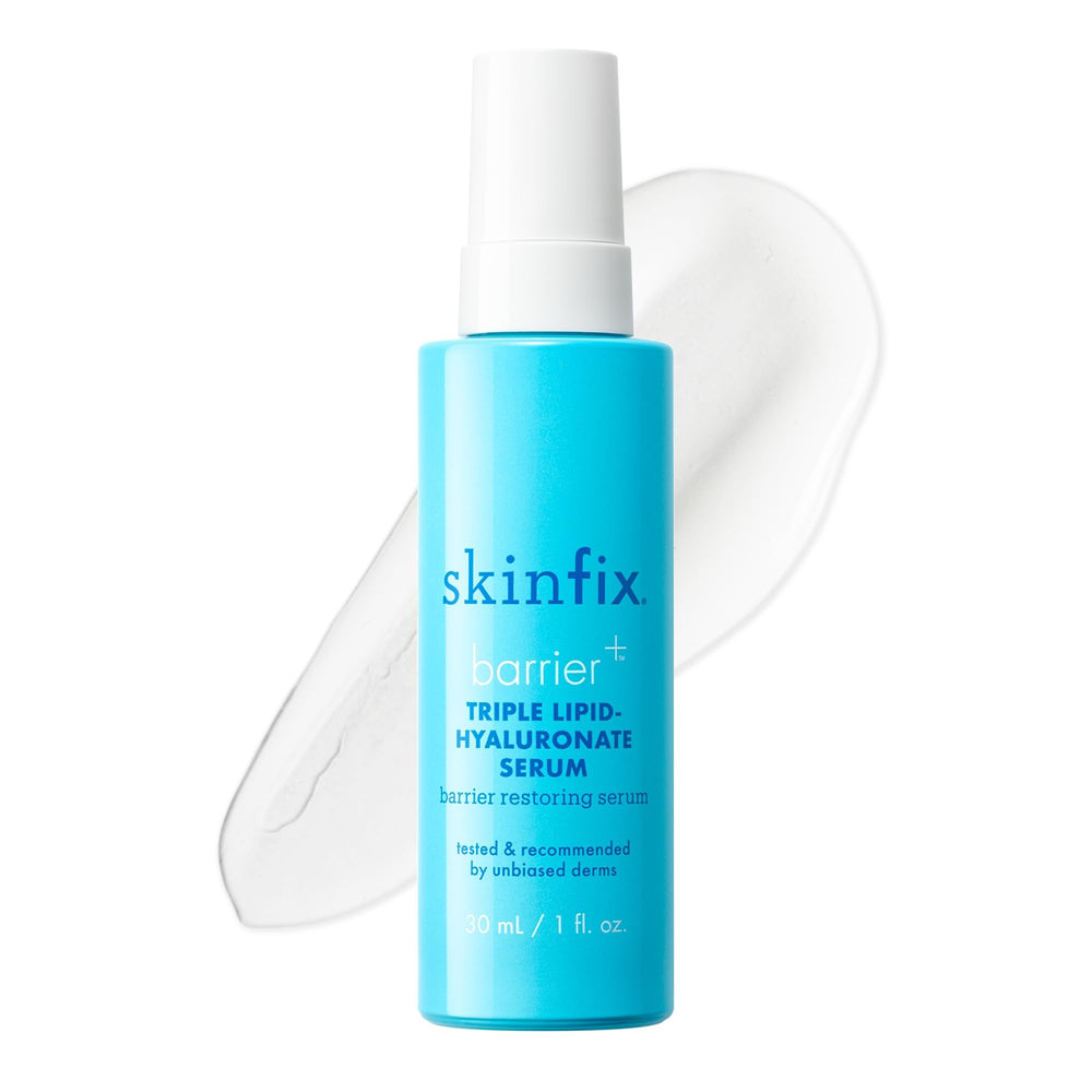 Sérum Skinfix Triple Lipides et Hyaluronate dans sa bouteille, hydratation longue durée.