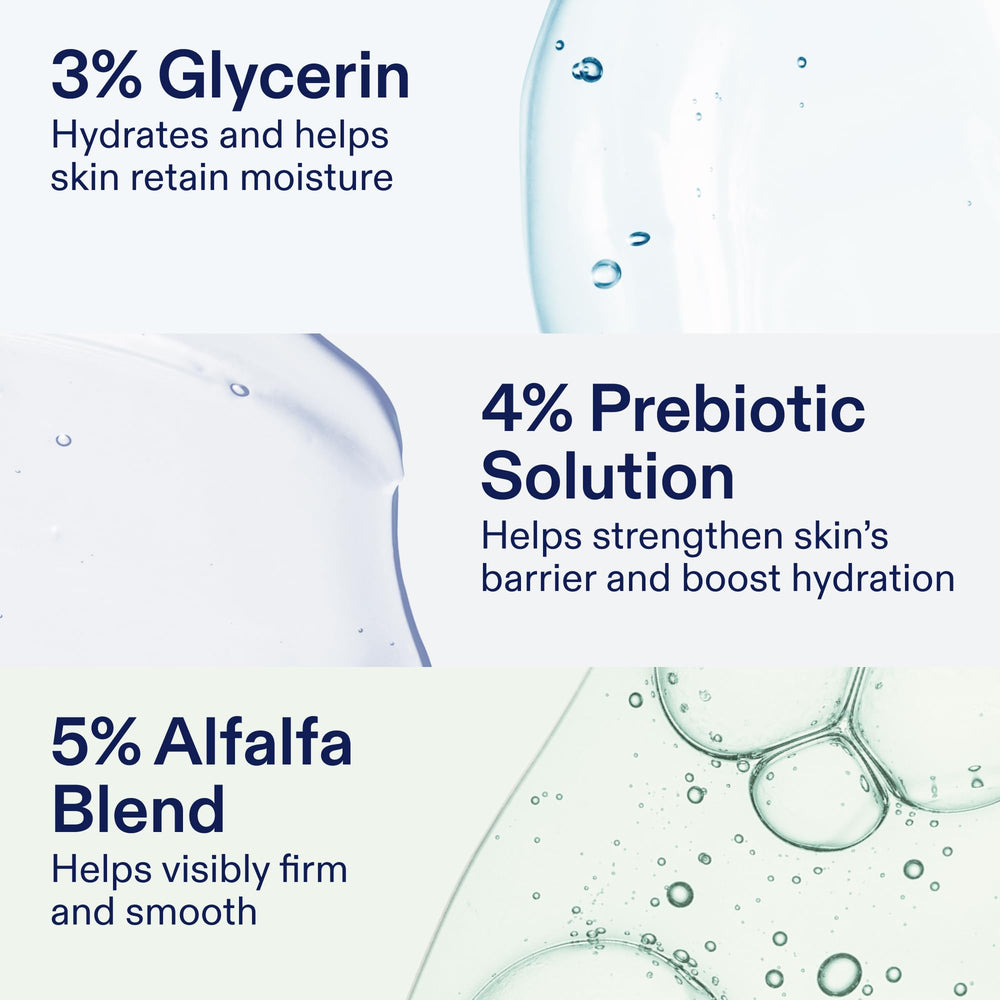 Zoom sur les doigts appliquant la crème Skinfix doucement sur le contour des yeux.