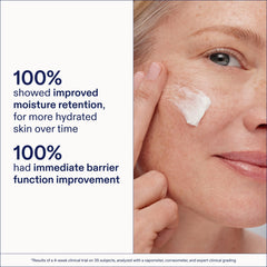 Skinfix Triple Lipid-Peptide Cream Mini fragrance-free bottle emphasizes fragrance-free formula