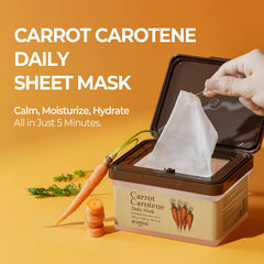 Essence hydratante du masque SKINFOOD 1957 Carotte Carotene Daily Mask