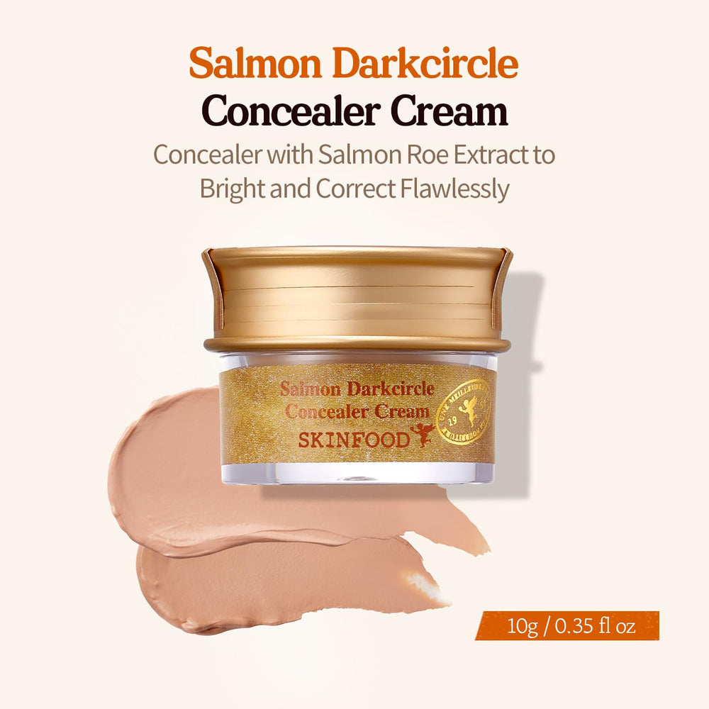 Texture crème du SKINFOOD 1957 concealer en gros plan