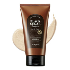 SKINFOOD 1957 gommage sucre noir mousse: exfolie en douceur pour une peau lisse.