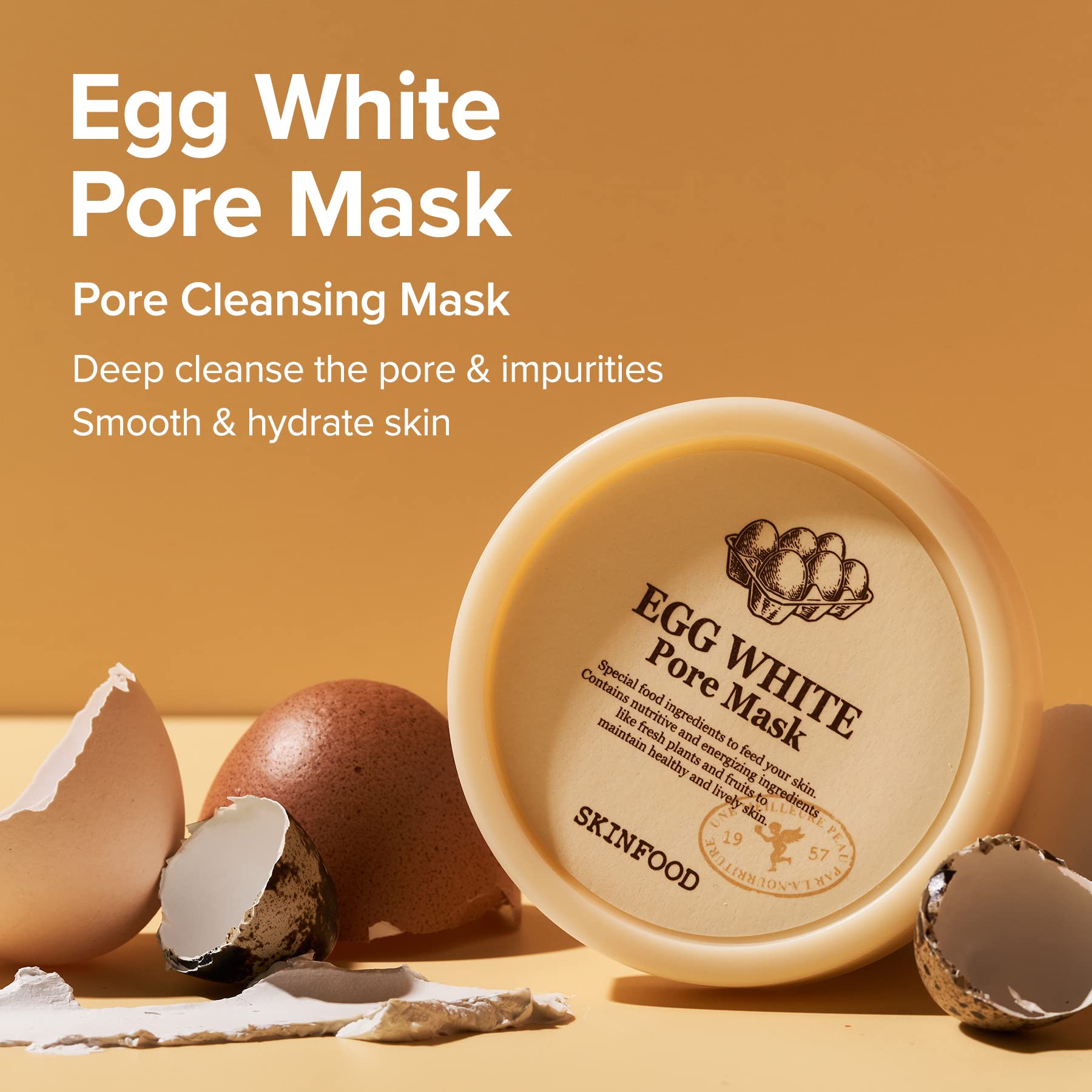 SKINFOOD 1957 masque en pâte argileuse purifiante et matifiante