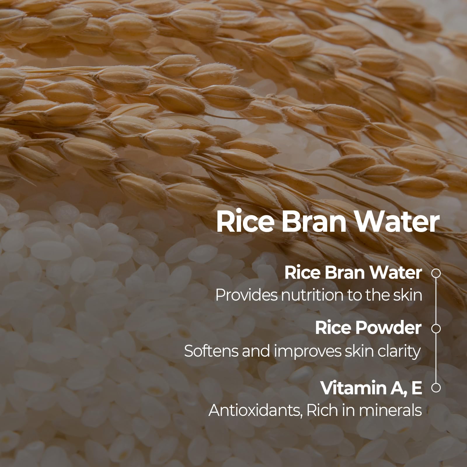 SKINFOOD Rice Mask Wash Off – grains fins exfoliants pour peau nette