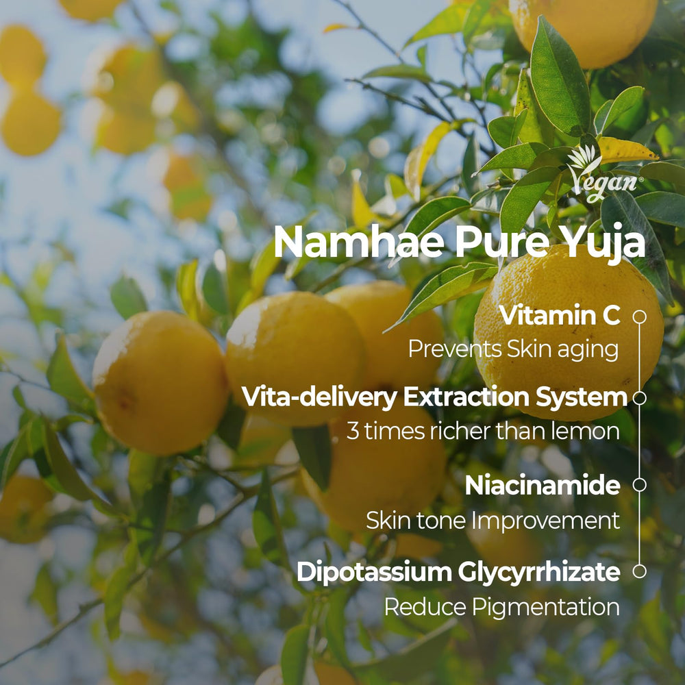 SKINFOOD Yuja C Vita application rapide de 5 minutes pour teint clair