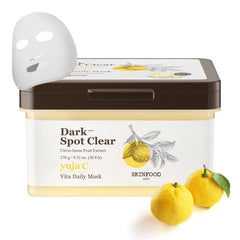 SKINFOOD Yuja C Vita masque quotidien visage pour peau lumineuse