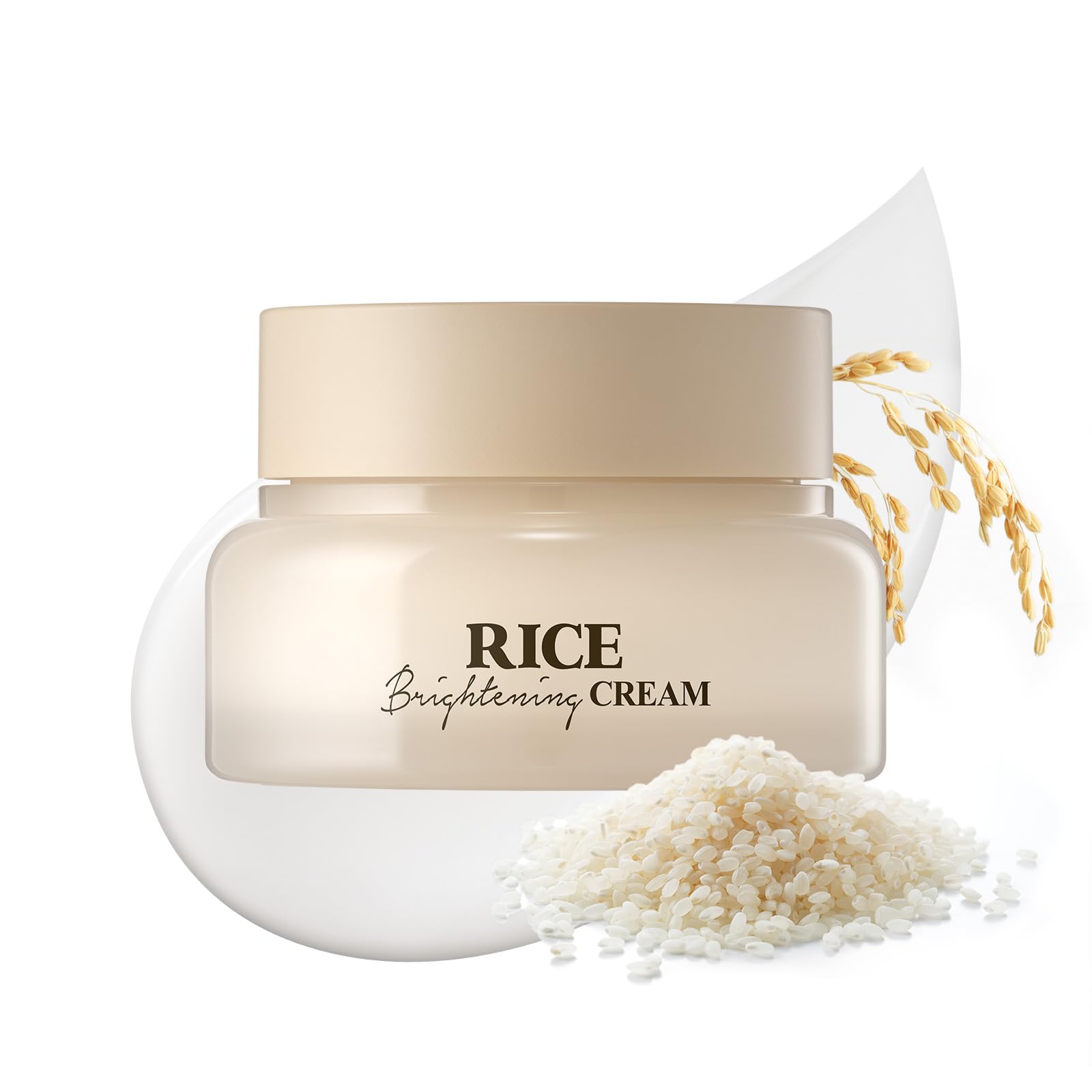 SKINFOOD 1957 – Bouteille de crème au riz, texture légère pour hydratation