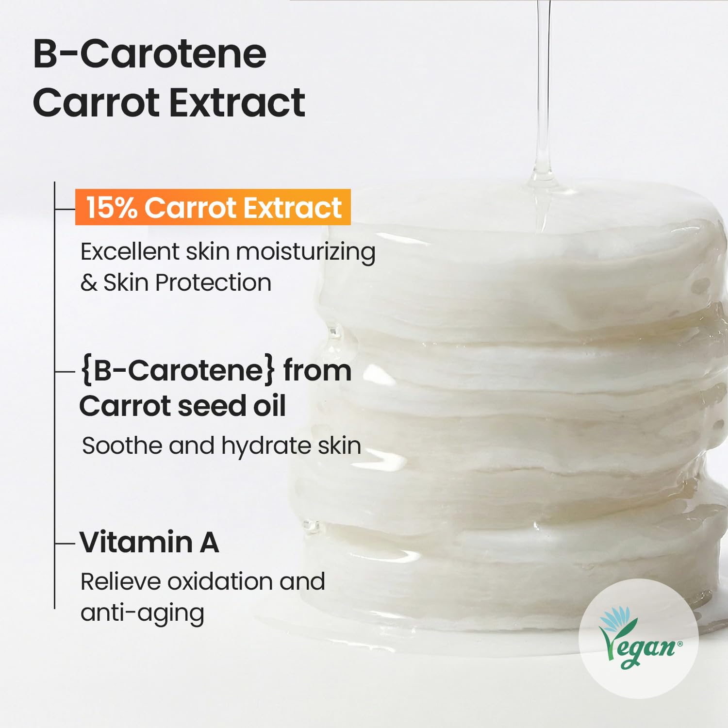 SKINFOOD 1957 Carotte – coton tonique Application rapide le matin