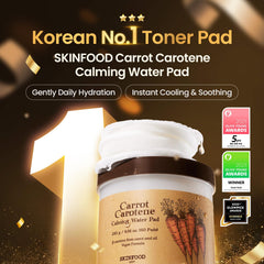 SKINFOOD 1957 Carotte – coton tonique Hydratation profonde pour peau sèche