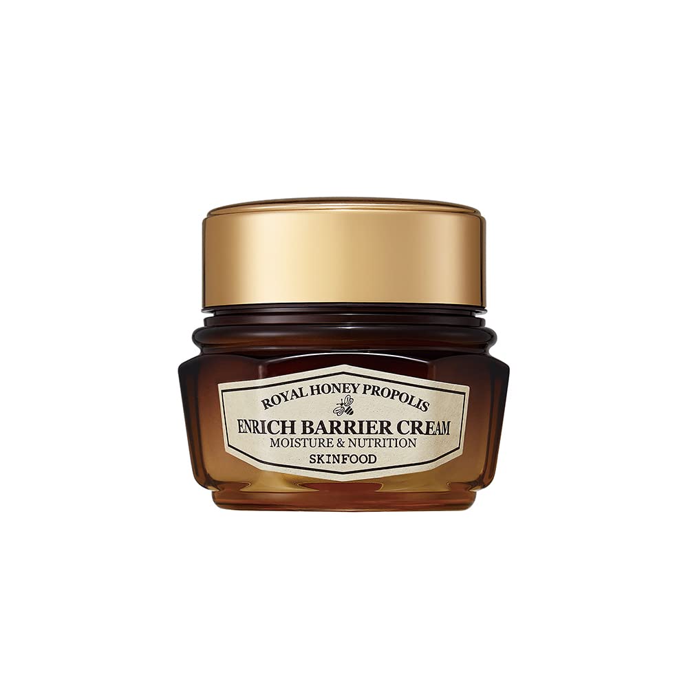 Texture riche et veloutée – SKINFOOD 1957 Crème Barrière Miel Royal Propolis