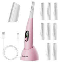 Skinharbor rasoir dermaplanage visage en action, peau plus lisse