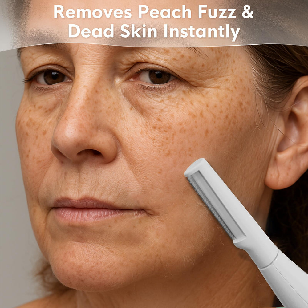 Skinharbor Sonic Dermaplane lames dermaplanage en gros plan pour exfoliation efficace
