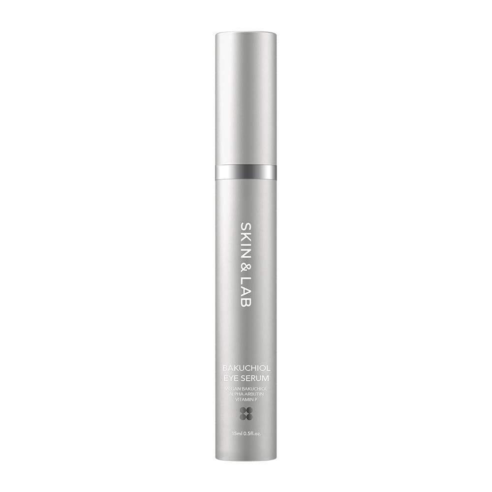 SKIN&LAB Bakuchiol Roll-on: application ciblée autour des yeux et effet rafraîchissant.