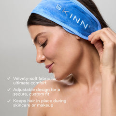 SKINN DermAppeal headband lavable inclus pour une application propre