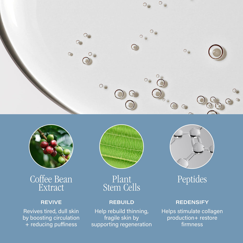 Peptides inclus dans SKINN Neck Amour renforcent densité et tonicité.