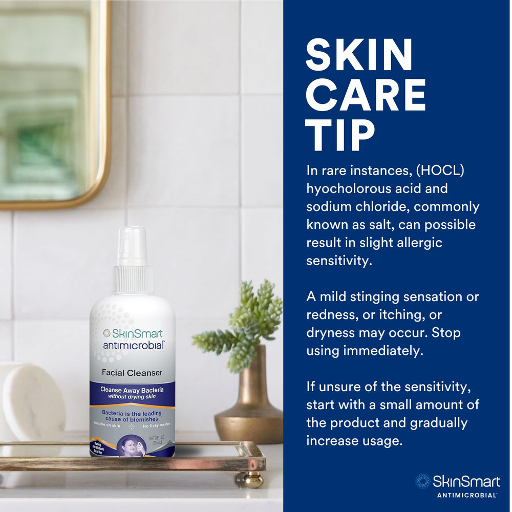 SkinSmart Antimicrobien – nettoyage-poitrine-dos, usage polyvalent
