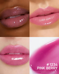 Brillant lèvres SKINTIFIC hydratant 04 Pink Berry pour une brillance légère