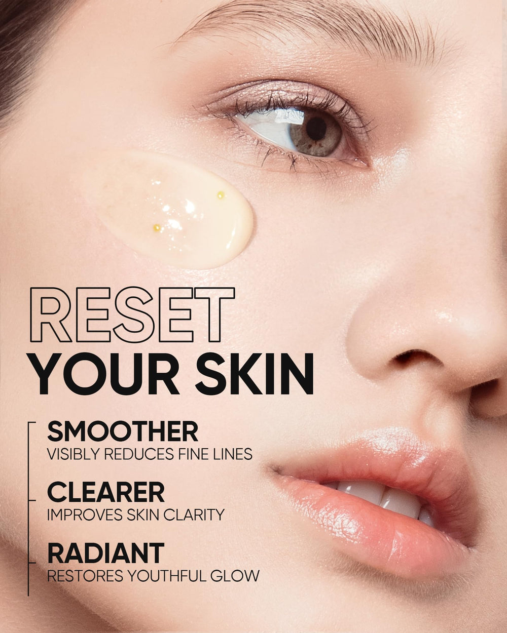 Skintific Creme Legere Non Grasse : texture légère et absorption rapide.