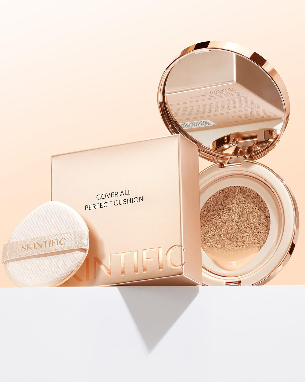 19 teintes SKINTIFIC Cushion Foundation pour ajuster le teint idéal.