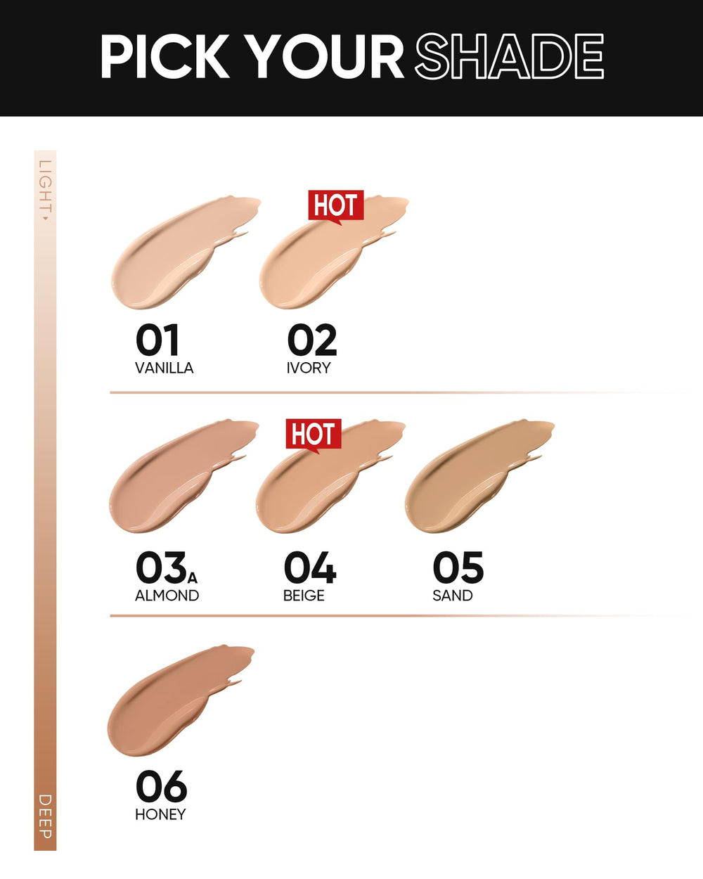 Couverture complète du SKINTIFIC Cushion Foundation pour un teint homogène.