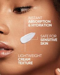 SKINTIFIC Formule sans parfum - peau sensible, hydratation légère et durable.