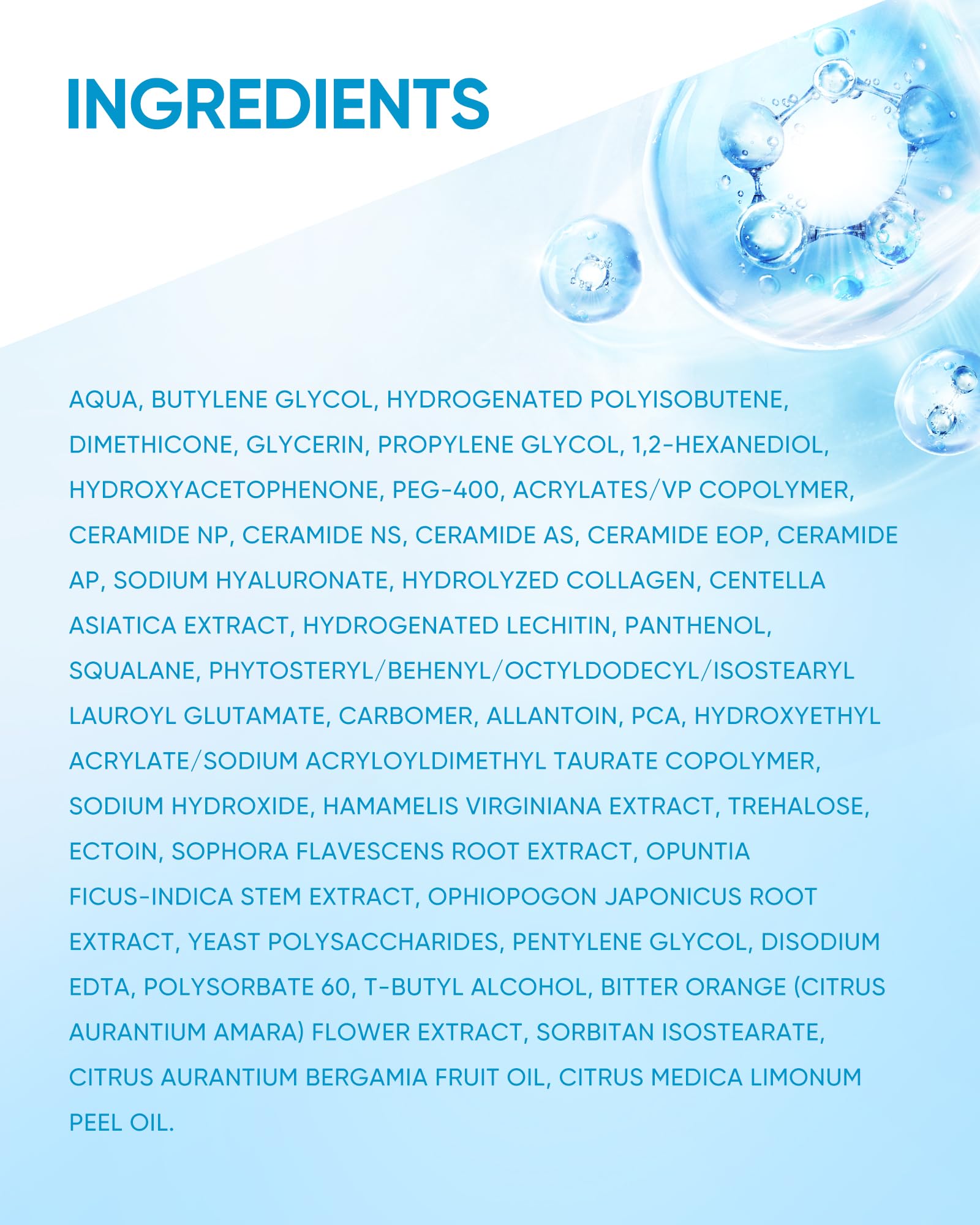 SKINTIFIC Hydratation 24h - gel léger pour peau grasse et mixte.