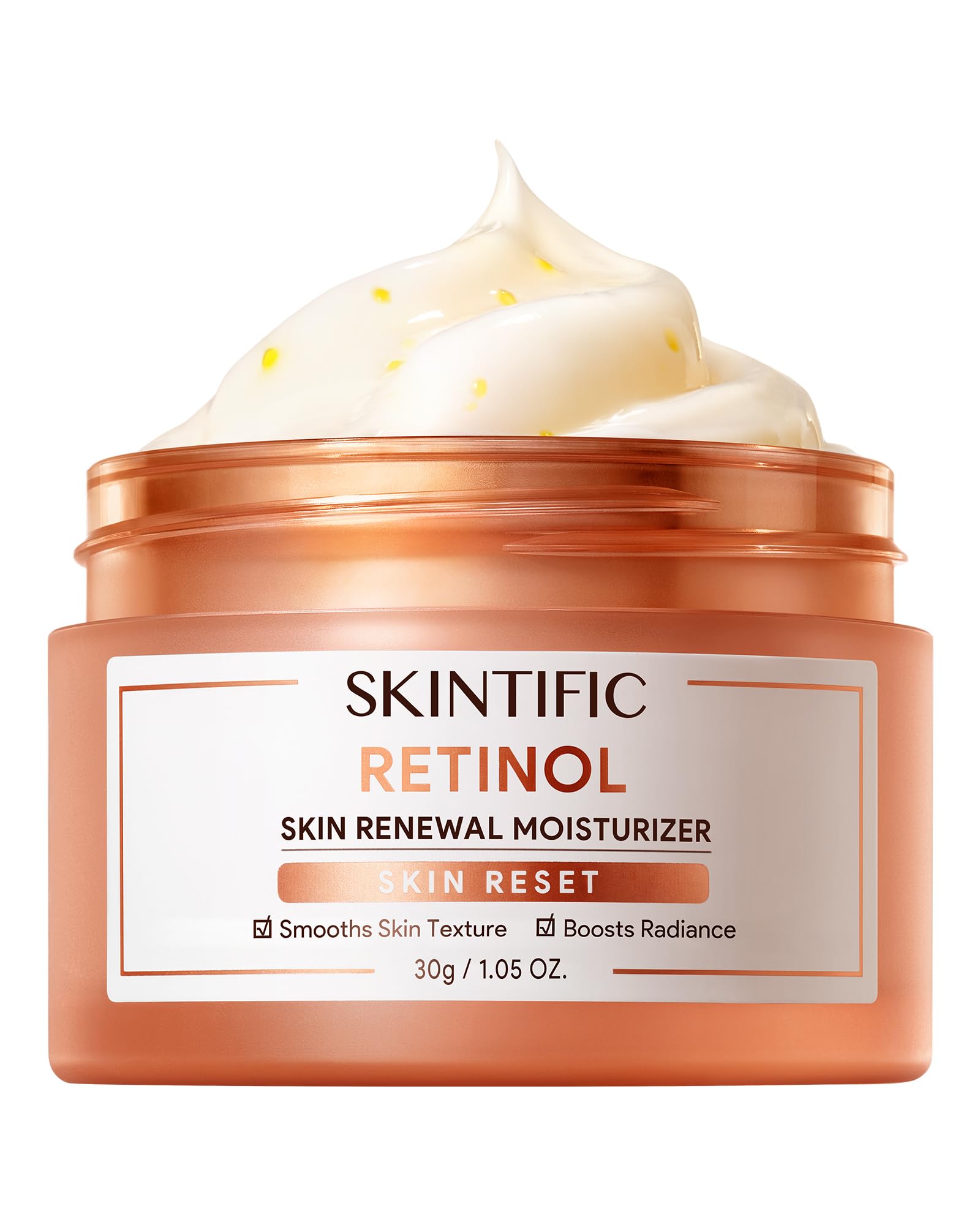 Skintific Retinol Bouteille Nuit : flacon et rituel nocturne pour peau plus lisse.
