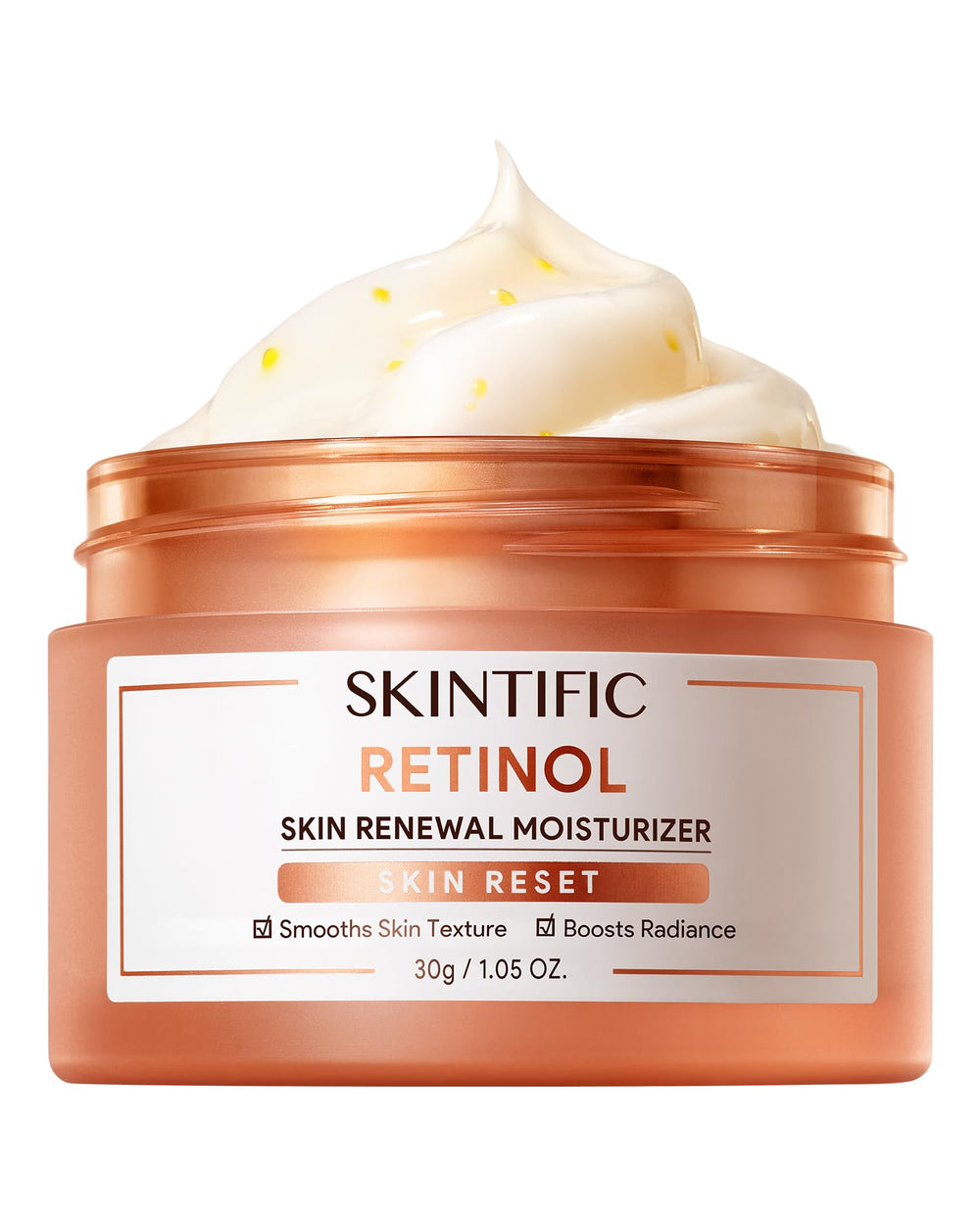 Skintific Retinol Bouteille Nuit : flacon et rituel nocturne pour peau plus lisse.