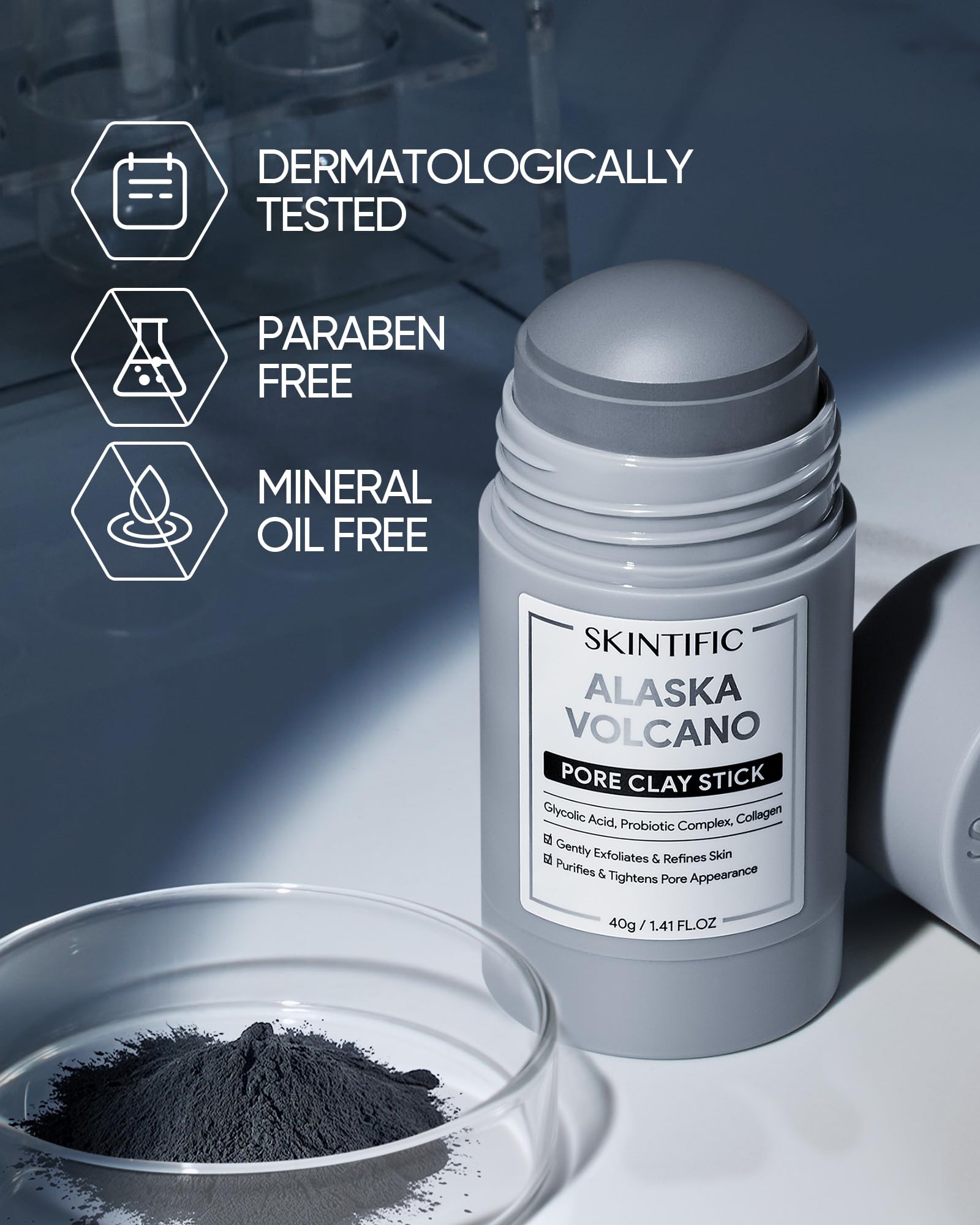 SKINTIFIC après masque hydratez pour confort durable