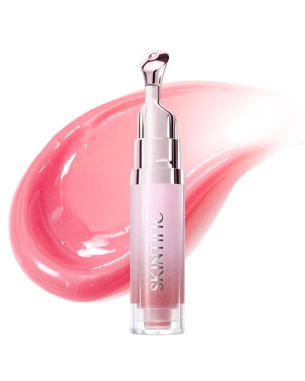Sérum SKINTIFIC lèvres brillance: hydratation et éclat visibles.