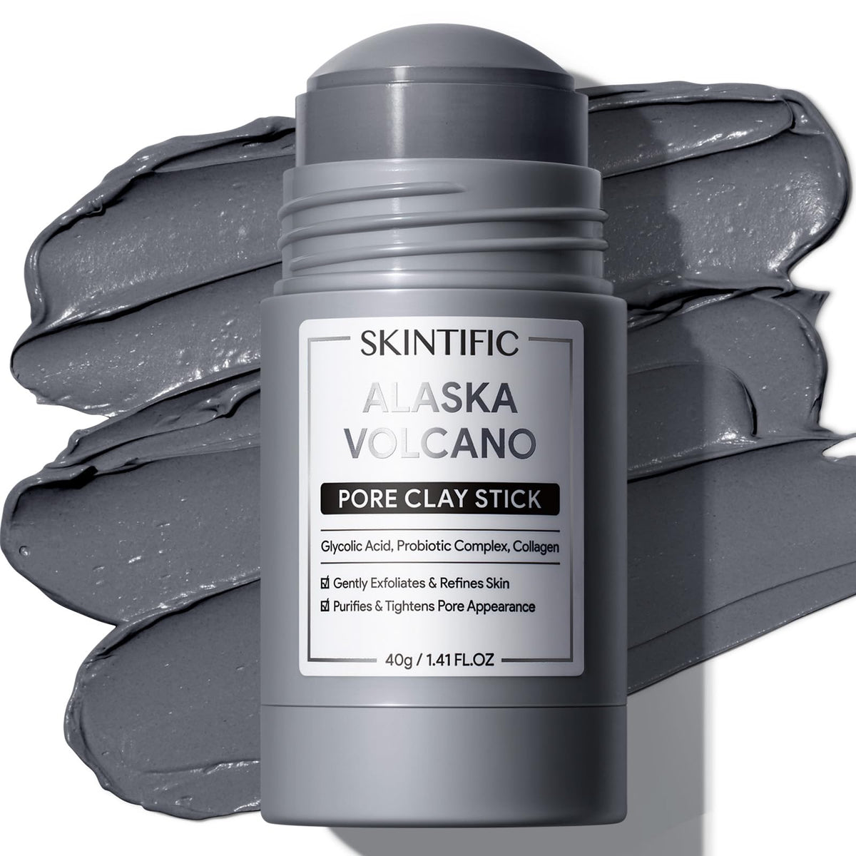 SKINTIFIC stylo-masque nettoie les pores en profondeur et régule le sébum