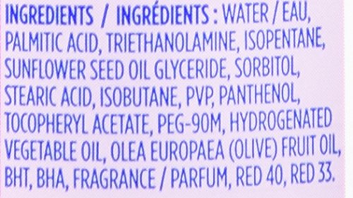 Skintimate formulation enrichie pour une peau douce après rasage.