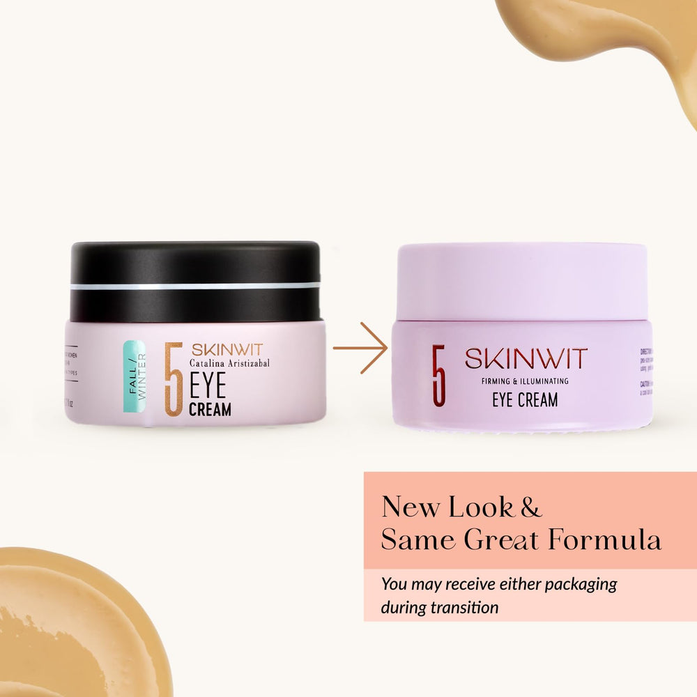 SKINWIT Crème Yeux texture crème légère procure une hydratation rapide et douce.