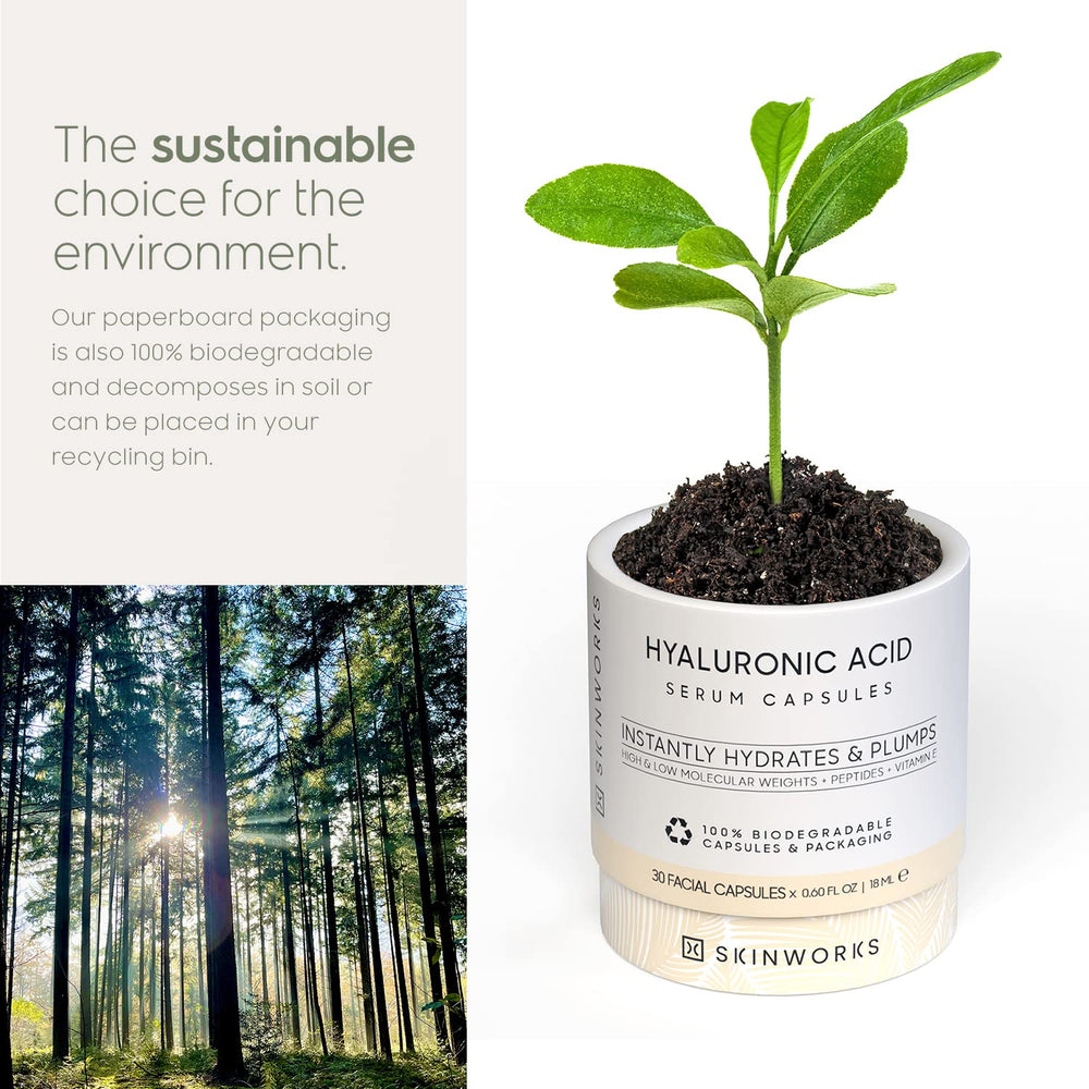 Skinworks Hyaluronique – capsules visage intégration simple dans le rituel quotidien