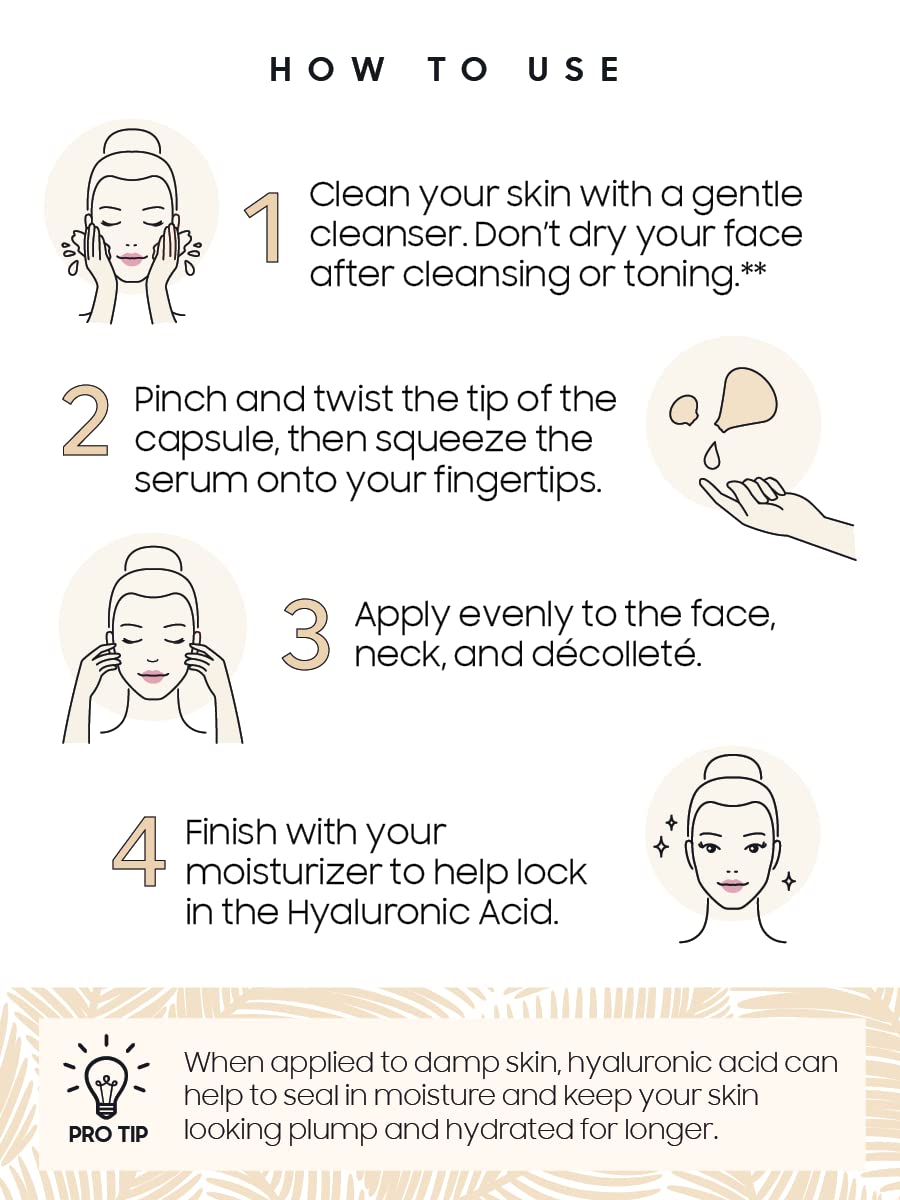 Skinworks Hyaluronique – capsules visage absorption rapide et soin ciblé
