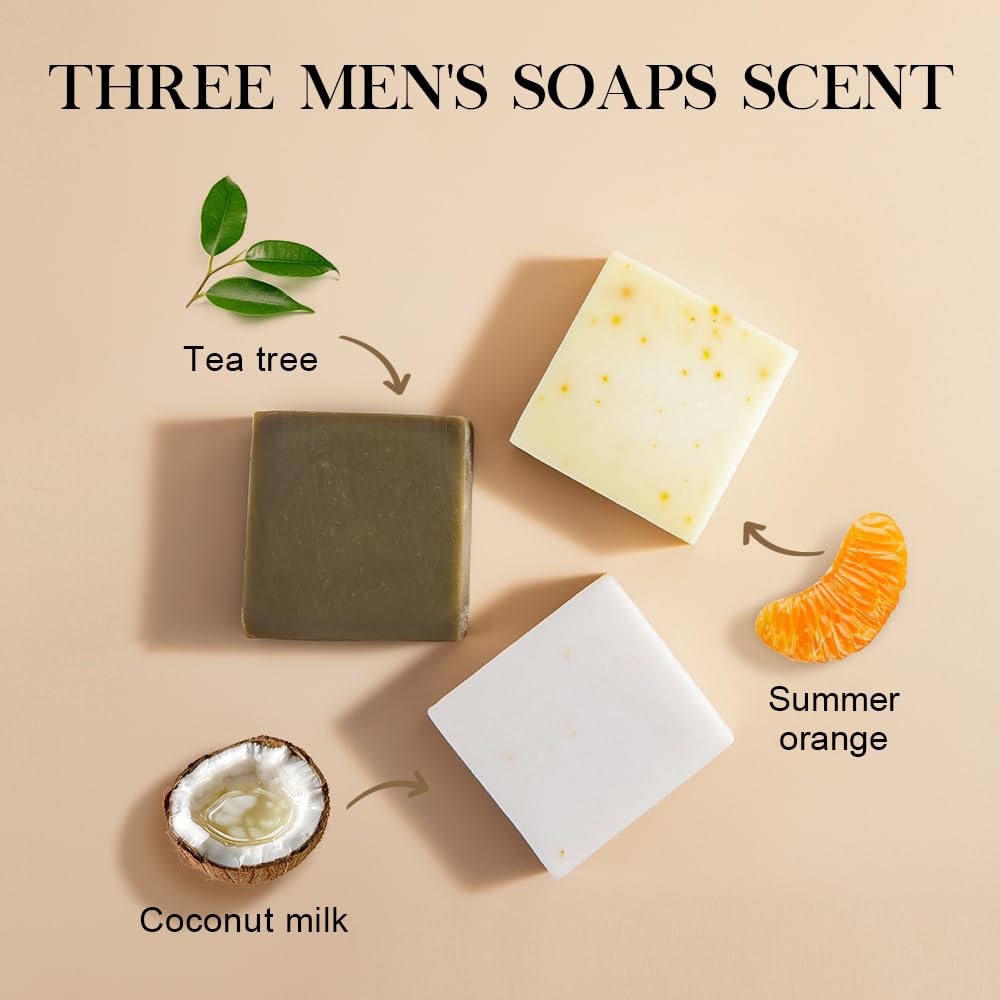 Savon SKIRIFINE agrume d'été, parfum vivifiant et fraîcheur durable.