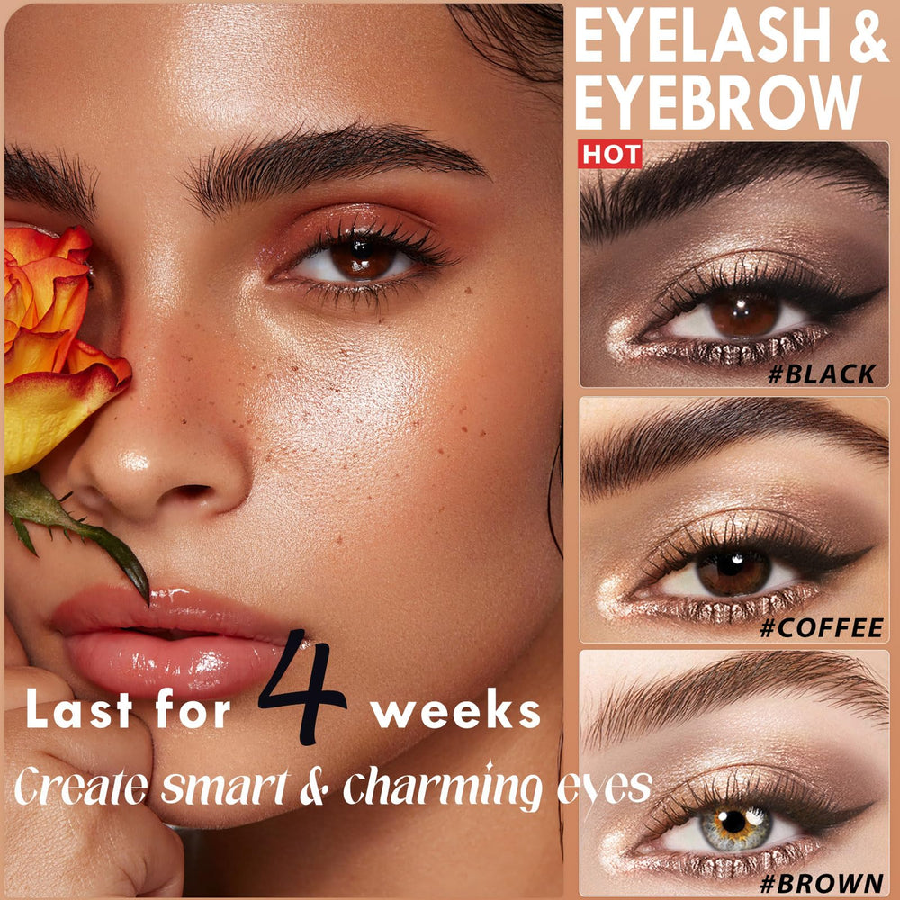 Sklight kit couleur cils et sourcils – crème colorante noir, teinte naturelle et longue tenue.