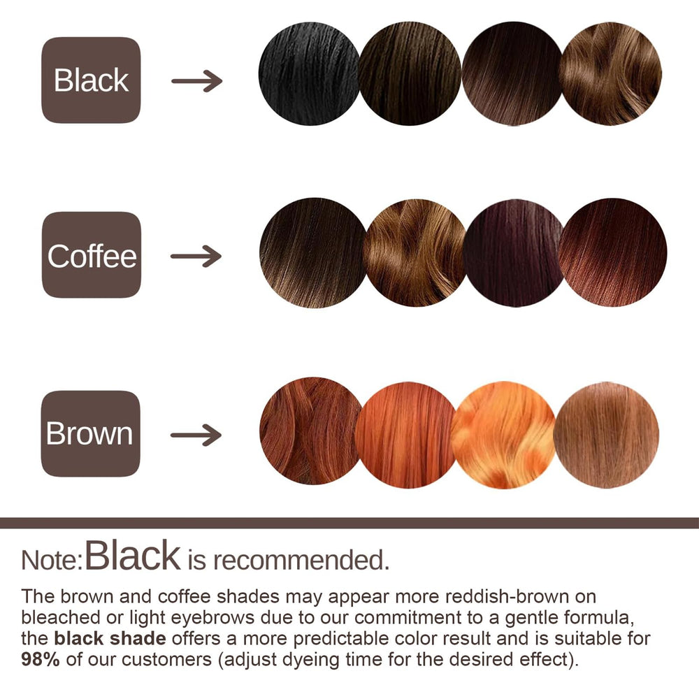 Sklight kit couleur cils et sourcils – outils de coloration faciles à manipuler.