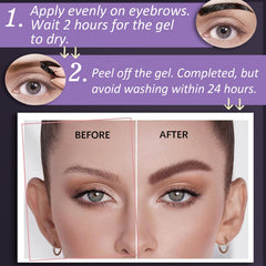 Sklight teinte brun foncé sourcils pour une définition durable.