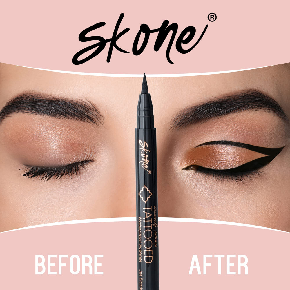 Skone cruelty-free eyeliner with no animal testing.