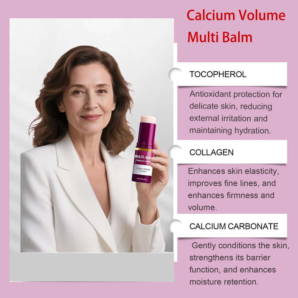 Baume SKROSS Calcium Multi Balm, stick yeux, apaise le contour et lisse sans effort.
